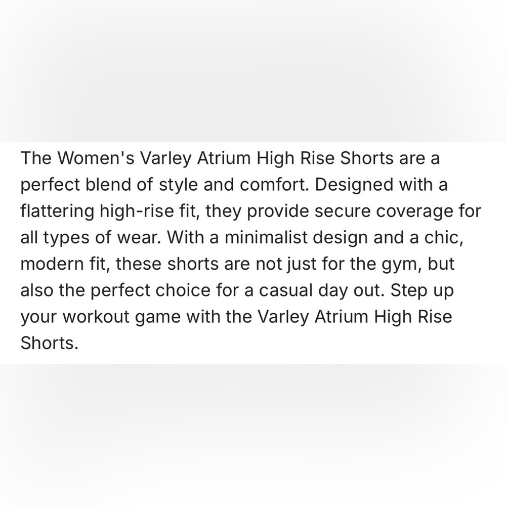 Varley Atrium High Rise Shorts - Picture 10 of 12